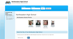Desktop Screenshot of northeasternhighschool.org