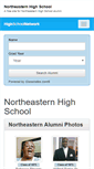 Mobile Screenshot of northeasternhighschool.org